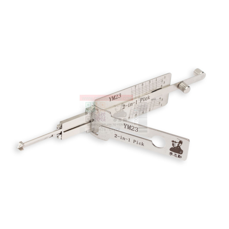 Crocheteur YM23 - ORIGINAL LISHI - Compatible pour serrures