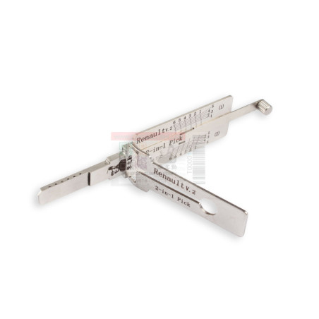 Crocheteur Renault V2 - ORIGINAL LISHI - Compatible pour serrures Renault Crocheteur Renault V2 - ORIGINAL LISHI - Compatible pour serrures Renault