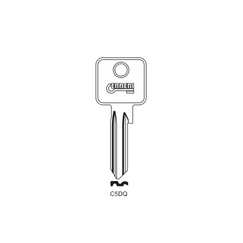 C5DQ - CLES PLATES ACIER ERREBI KL/CA5D S/CS206 JMA/CI-DL