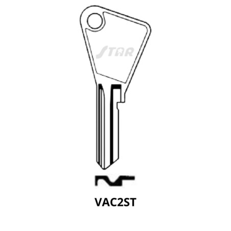 VAC151ST - CLES PLATES ACIER STAR KL/VC26 JMA/VA-75D