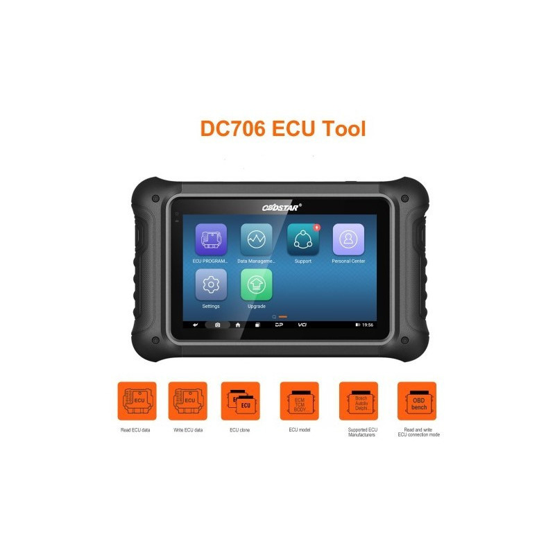 OBDSTAR DC706 FULL – Clonage ECU voiture et moto par OBD/Bench