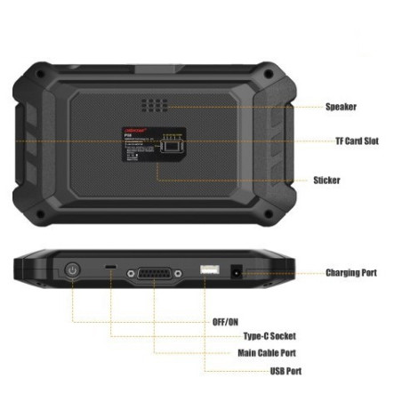 OBDSTAR TABLETTE P50 POUR REINITIALISATION AIRBAG PAR OBD/BENCH DETAIL