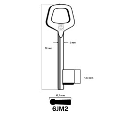 6JM2 - CLES A LARDER LAITON 