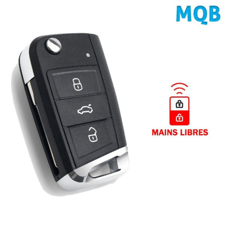 Télécommande Volkswagen Seat Skoda MAINS LIBRES MQB |golf 7 |polo ...