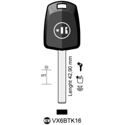 Insert U Horseshoe Keyline - VX6BTK