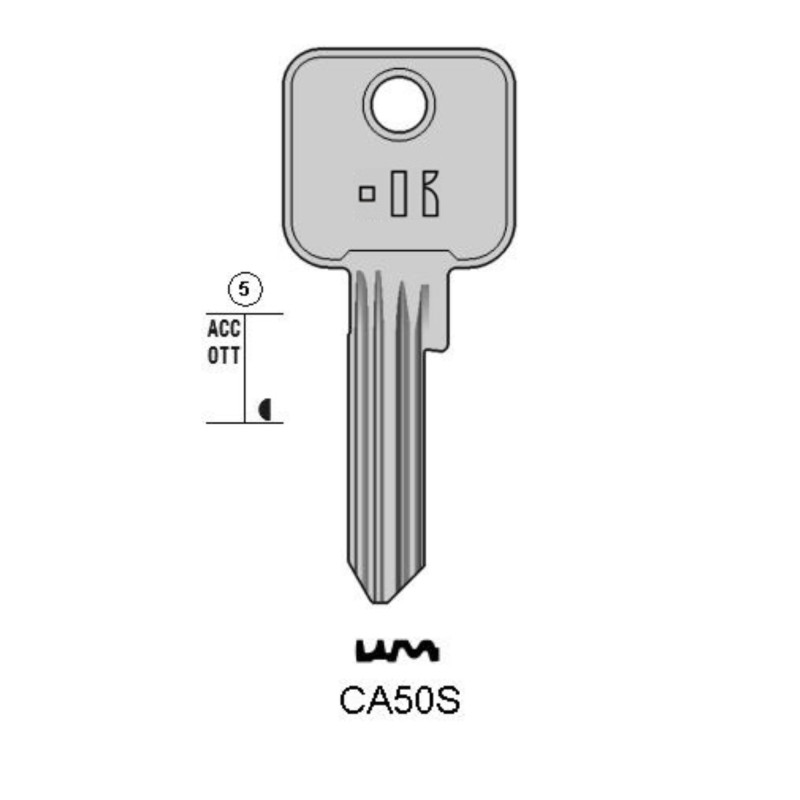 CA50S - KEYLINE STEEL FLAT KEYLINE S/CA50S