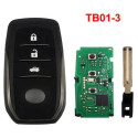 KD-TB01-3 Télécommande Keydiyavec transpondeur 8A, pour Toyota Corolla Camry et Lexus Support 2110 0010 0410 0020 F43 KD-TB01-3 Télécommande Keydiyavec transpondeur 8A, pour Toyota Corolla Camry et Lexus Support 2110 0010 0410 0020 F43