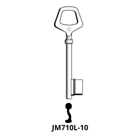 JM710L-10 - CLE A CHIFFRE