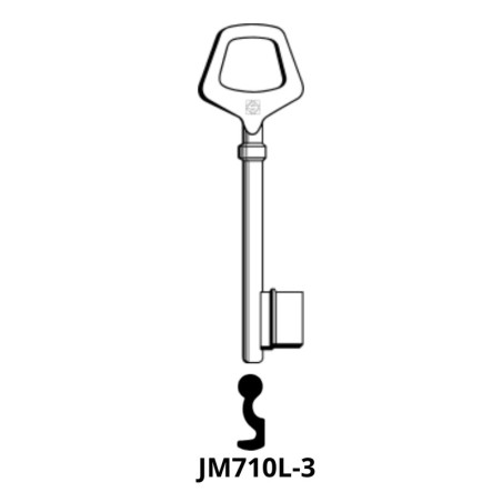 JM710L-3 - CLE A CHIFFRE