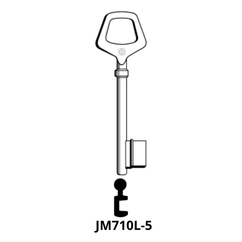 JM710L-5 - CLE A CHIFFRE