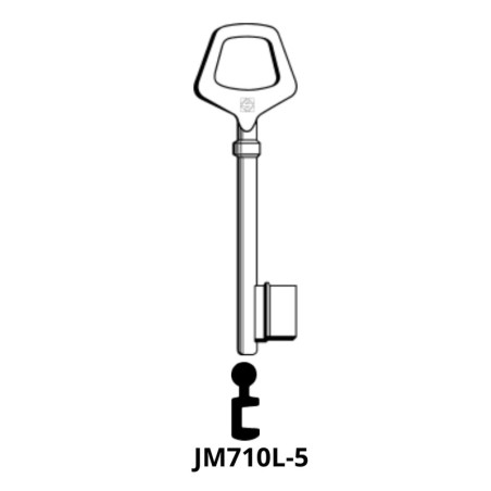 JM710L-5 - CLE A CHIFFRE JM710L-5 - CLE A CHIFFRE