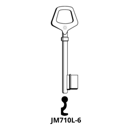 JM710L-6 - CLE A CHIFFRE JM710L-6 - CLE A CHIFFRE