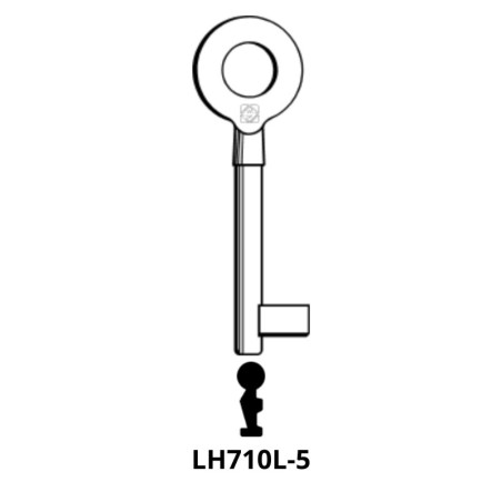 LH710L-5 - CLE A CHIFFRE