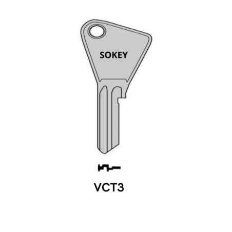 Clés plate courantes SOKEY - S/VAC48 KL/VC8 JMA/VA36