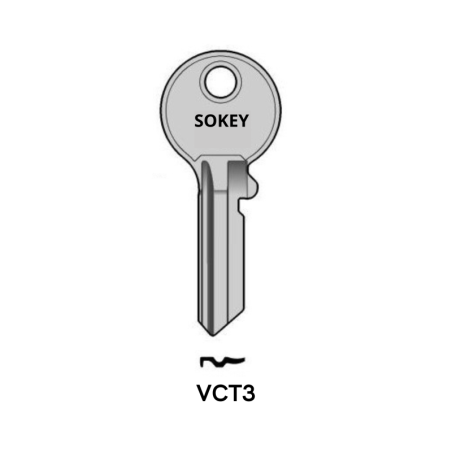 Clés plate courantes SOKEY - S/VAC151 KL/VC26 JMA/VA75-D