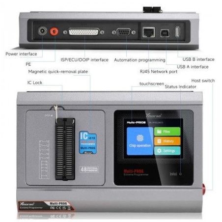 XHORSE Multi-Prog – Programador ECU/TCU con Licencia MQB48 + Modo RH850 | Compatible con VVDI Prog