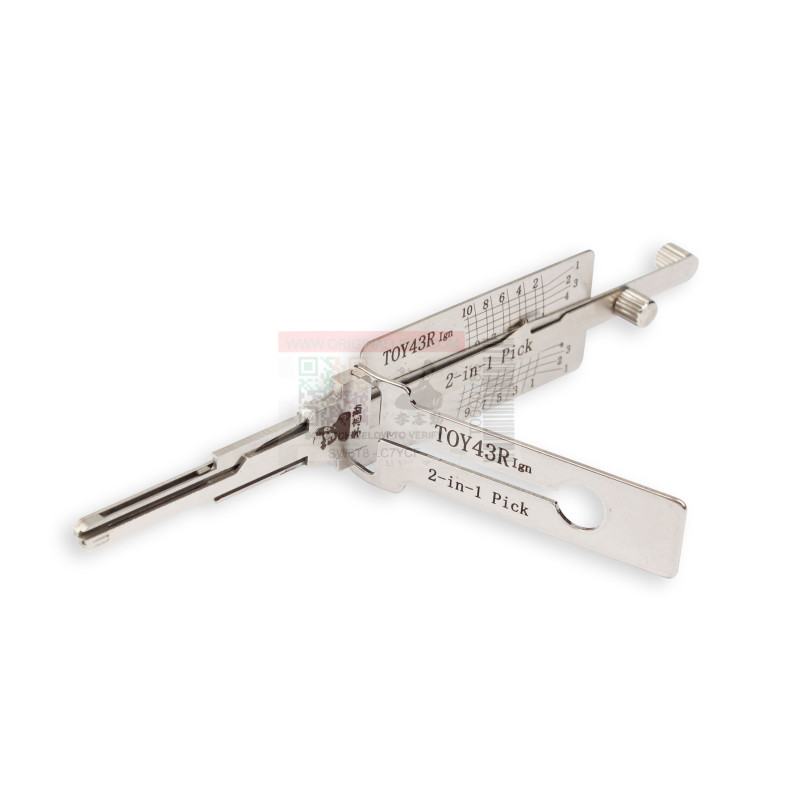 Crocheteur TOY43R - Origina Lishi - Compatible pour serrures