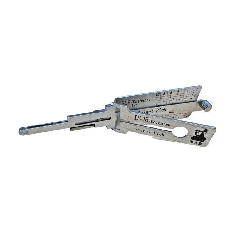 Crocheteur ISU5 - ING - Original Lishi - Compatible pour serrures ISUZU 10 CUT