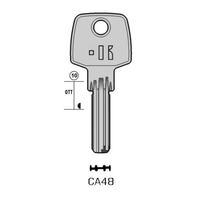 CA48 - CLES MICROPOINTS KEYLINE S/CS48 J/CI-17