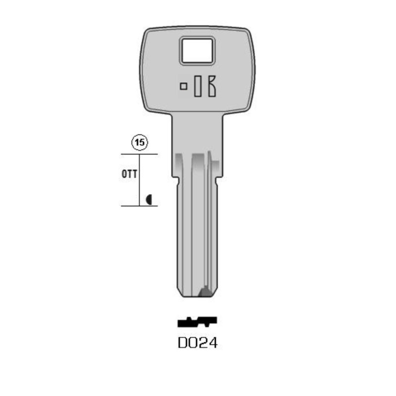 DO24 - CLES MICROPOINT KEYLINE S/DM24 J/DOM-31