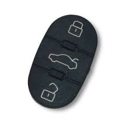 VAU-BS31 - Pad Caoutchouc 3 Boutons Compatible Volkswagen