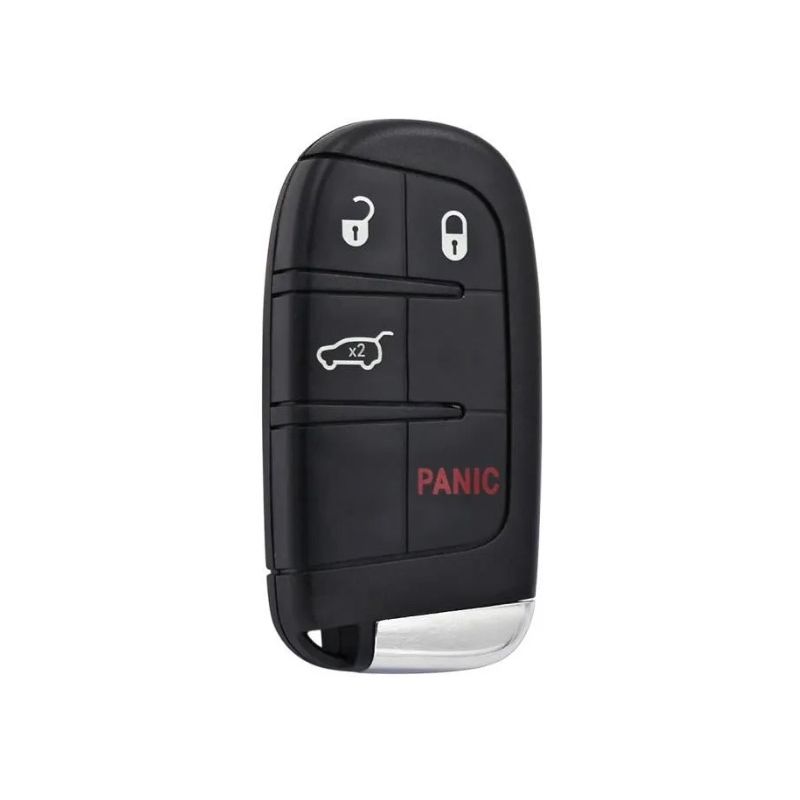 CHR-D1 - Coque de clé compatible pour Chrysler / Jeep - Pile sur Coque 