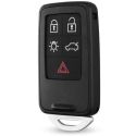 Coque de clé compatible Volvo 5 boutons Coque de clé compatible Volvo 5 boutons