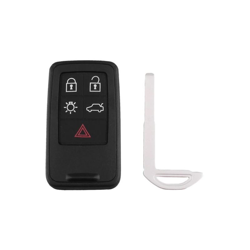 Coque de clé compatible Volvo 5 boutons