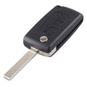 Coque clé Citroen Berlingo de 2010 à 2015 - 3 Boutons Coffre - Pile sur coque - PSA-C3 - Keyfirst Coque clé Citroen Berlingo de 2010 à 2015 - 3 Boutons Coffre - Pile sur coque - PSA-C3 - Keyfirst