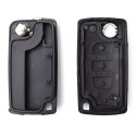 Coque clé C6 de 2005 à 2012 -PSA-C3PC - Pile sur circuit - VA2 Coque clé C6 de 2005 à 2012 -PSA-C3PC - Pile sur circuit - VA2