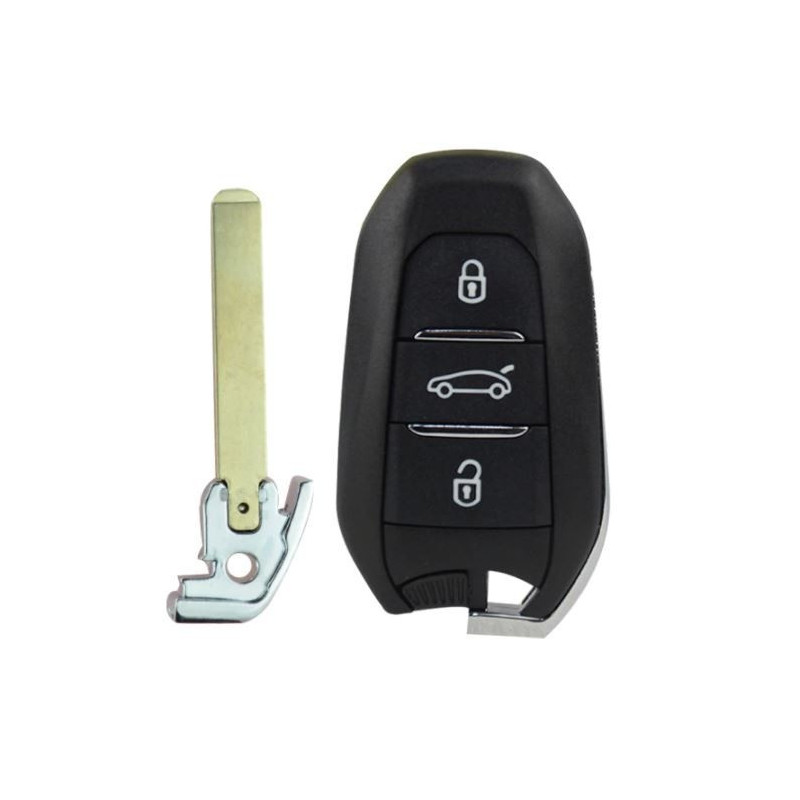 PSA-H31 - Coque clé mains libres Citroen C5 Air Cross de 2017 à 2020 - Pile sur Coque - Keyfirst