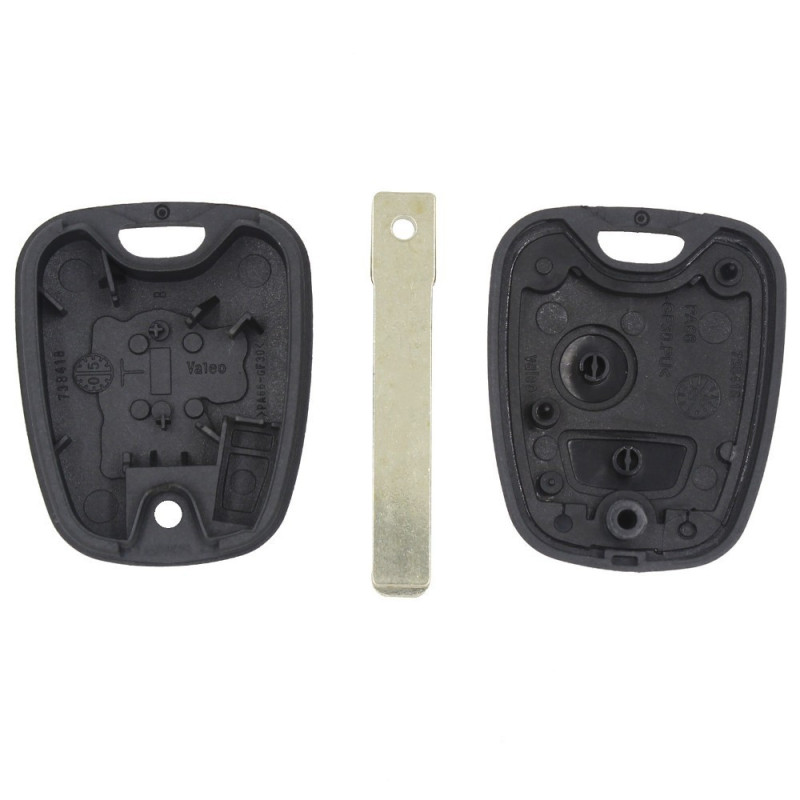SA-G22 - Coque clé Citroen C3 Picasso de 2002 à 2006 - Pile sur circuit - 2 Boutons - Keyfirst