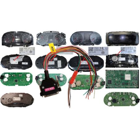 ZFPH-MQBX IEA - Module de lecture amélioré VAG MQB CLUSTER avec microcontrôleur V850 (Nécessite un pack d’activation logiciel)".