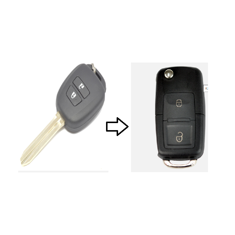 TR37 - Telecommande Rav4 (2012-2015) Sans Keyless