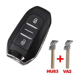 copy of PCD-CIR101 - Télécommande Compatible Mains Libres Peugeot - Citroen - DS ID4A / 433 FSK / HU83 / Boutons Coffre