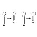 AN-SAN X-CUT – Professionelle Maschine zum Schneiden von Schlüsselprofilen AN-SAN X-CUT – Professionelle Maschine zum Schneiden von Schlüsselprofilen