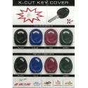 BKN-KC06 Cabezal de Plástico Azul para Llave Plana XCUT – Compatible con A, C, A+, C+ – Paquete de 10 Unidades BKN-KC06 Cabezal de Plástico Azul para Llave Plana XCUT – Compatible con A, C, A+, C+ – Paquete de 10 Unidades