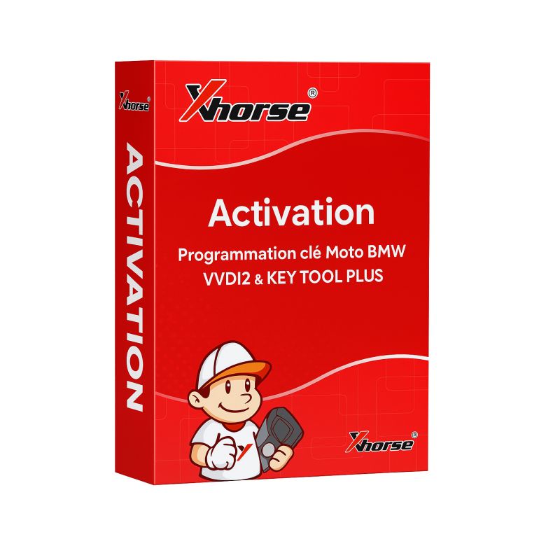 XHORSE Activation Programmation clé Moto BMW – VVDI2 & KEY TOOL PLUS
