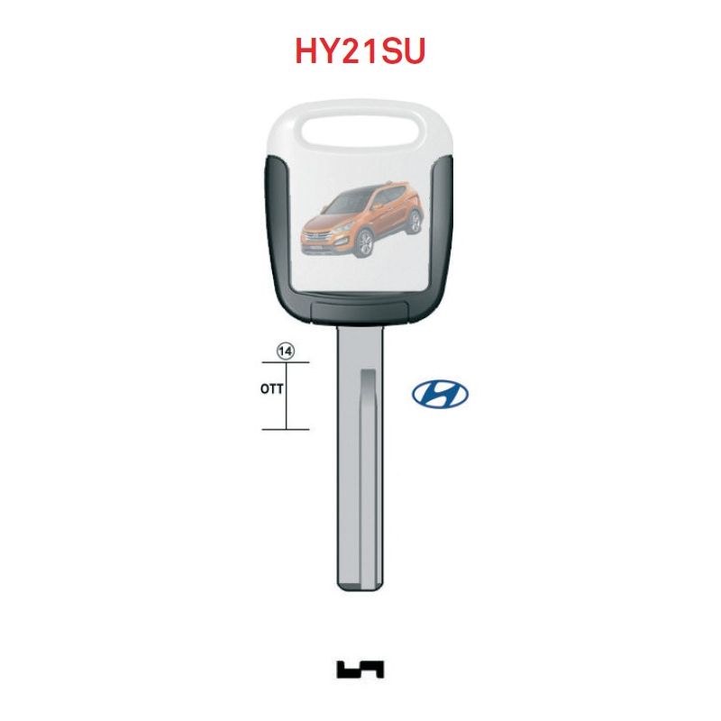 Insertar U Horseshoe Keyline - HY21SU