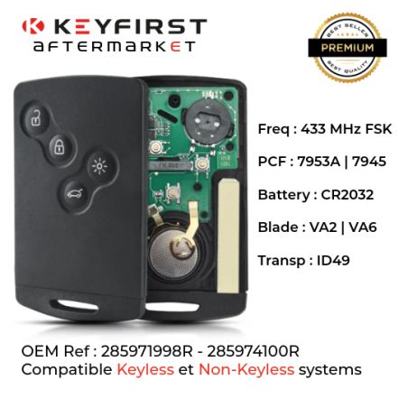 copy of REN-CIR11 - Tarjeta compatible Keyfirst adaptable para Renault Clio IV - Captur 2013 - 2020 Premium Edition copy of REN-CIR11 - Tarjeta compatible Keyfirst adaptable para Renault Clio IV - Captur 2013 - 2020 Premium Edition