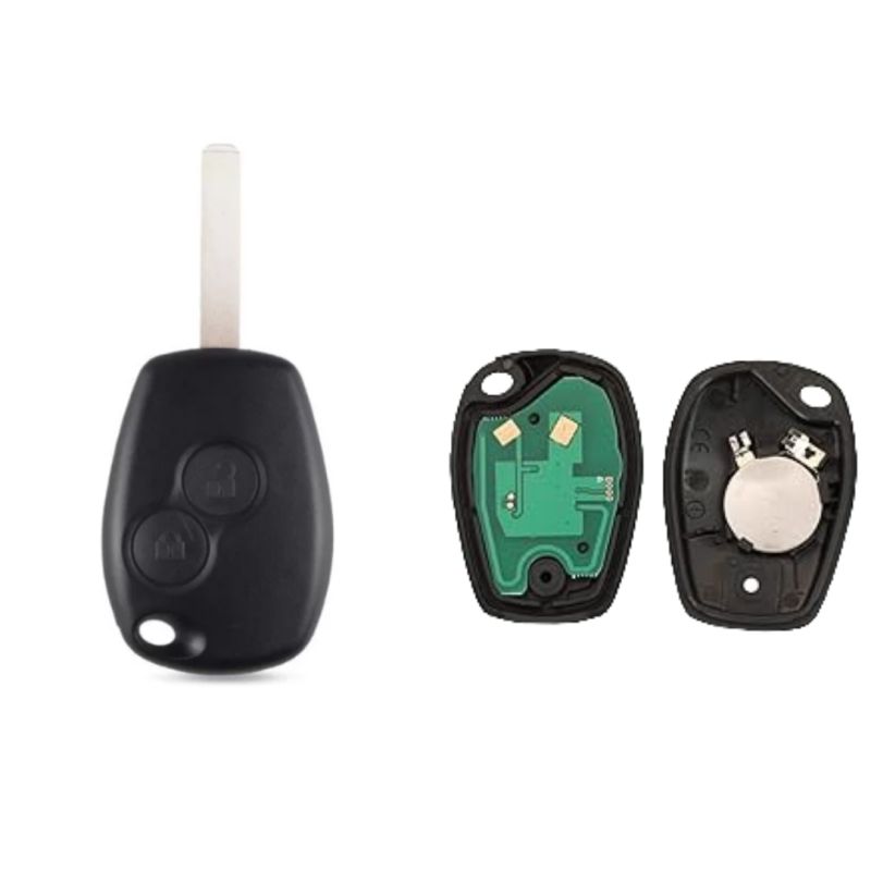 REN-CIR5B - Keyfirst Adaptable Key Compatible para Renault Clio3 de 2006 a 2012 - PCF 7947 - ID46 - VA2 - 433 MHZ