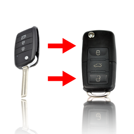 Clé Kia Sorento 2013-2014 sans Keyless