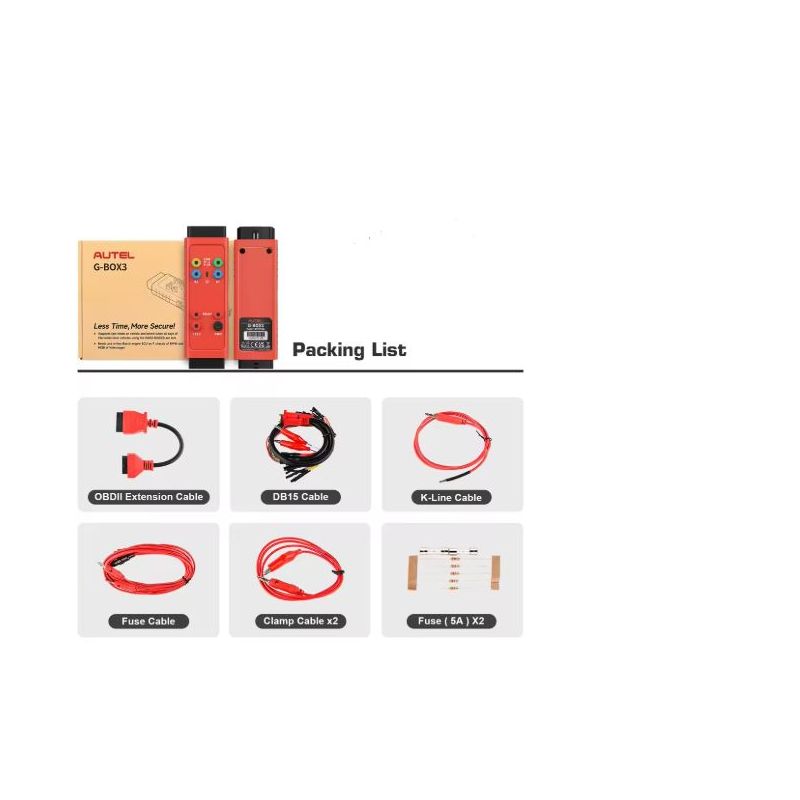 AUTEL - G-BOX3 - Module pour Perte totale de clés MERCEDES BMW VAG pour IM508S/IM608/IM608PRO