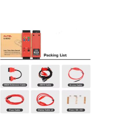 AUTEL – G-BOX3 – Módulo para Pérdida Total de Llaves MERCEDES, BMW, VAG – Compatible con IM508S / IM608 / IM608PRO