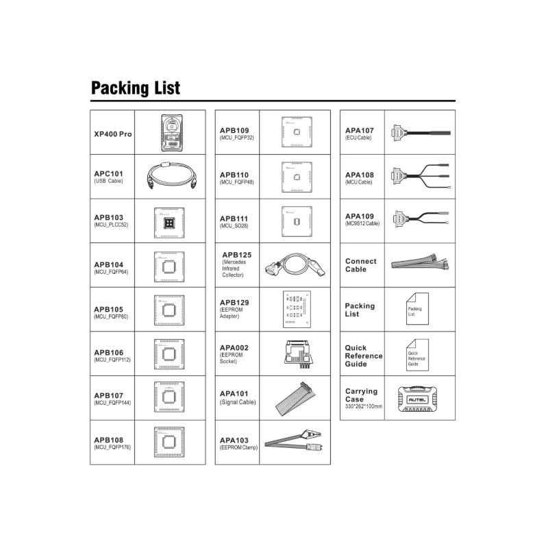 AUTEL – G-BOX3 – Modulo per Perdita Totale delle Chiavi MERCEDES, BMW, VAG – Compatibile con IM508S / IM608 / IM608PRO