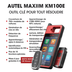 AUTEL KM100E – Programador y Clonador de Llaves Auto