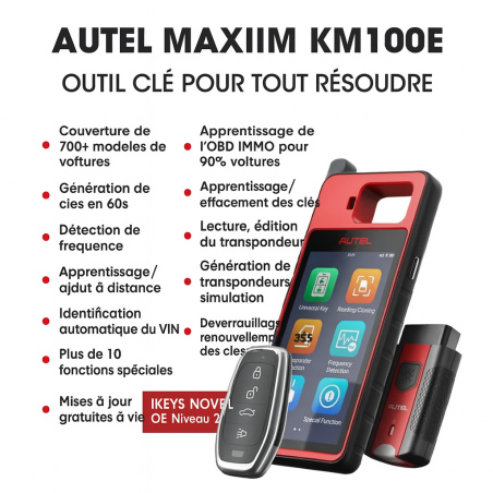 AUTEL KM100E – Fernbedienungen Programmieren & Klonen