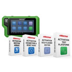OBDSTAR KEY MASTER G3 FULL – Programmier-Tablet für Auto- & Motorradschlüssel – 4 Aktivierungen – Sprache: Deutsch