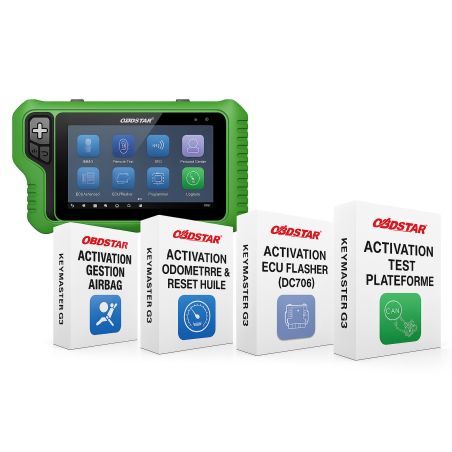 OBDSTAR KEY MASTER G3 FULL - Equipo de Programación  con Software Completo + 2 Años de Actualizaciones Incluidas – Versión en Es