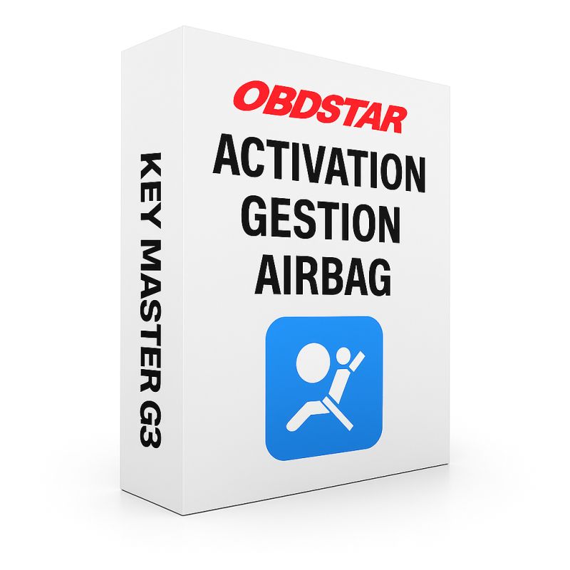 OBD-STAR KEYMASTER G3 -Software-Aktivierung Airbag für G3 - Vollständige Funktionen (Airbag + Batterierücksetzung + Lenkung)